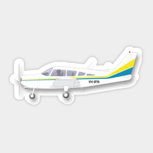 Piper PA28 Cherokee Sticker